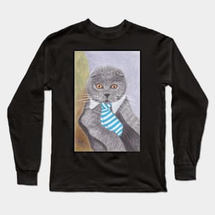 Mr Cat Long Sleeve T-Shirt